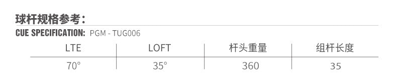 PGM Two-Way Golf Clubs Chippers Wedge Men Women TUG006