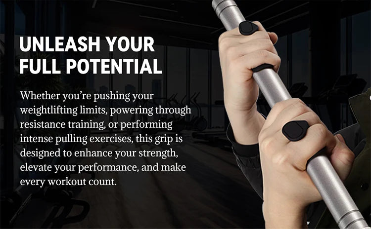 Anti-Slip Workout Grips – Ergonomic Rubber Hand Protectors for Weightlifting, Pull-Ups, Gym & Fitness Training for Men & Women