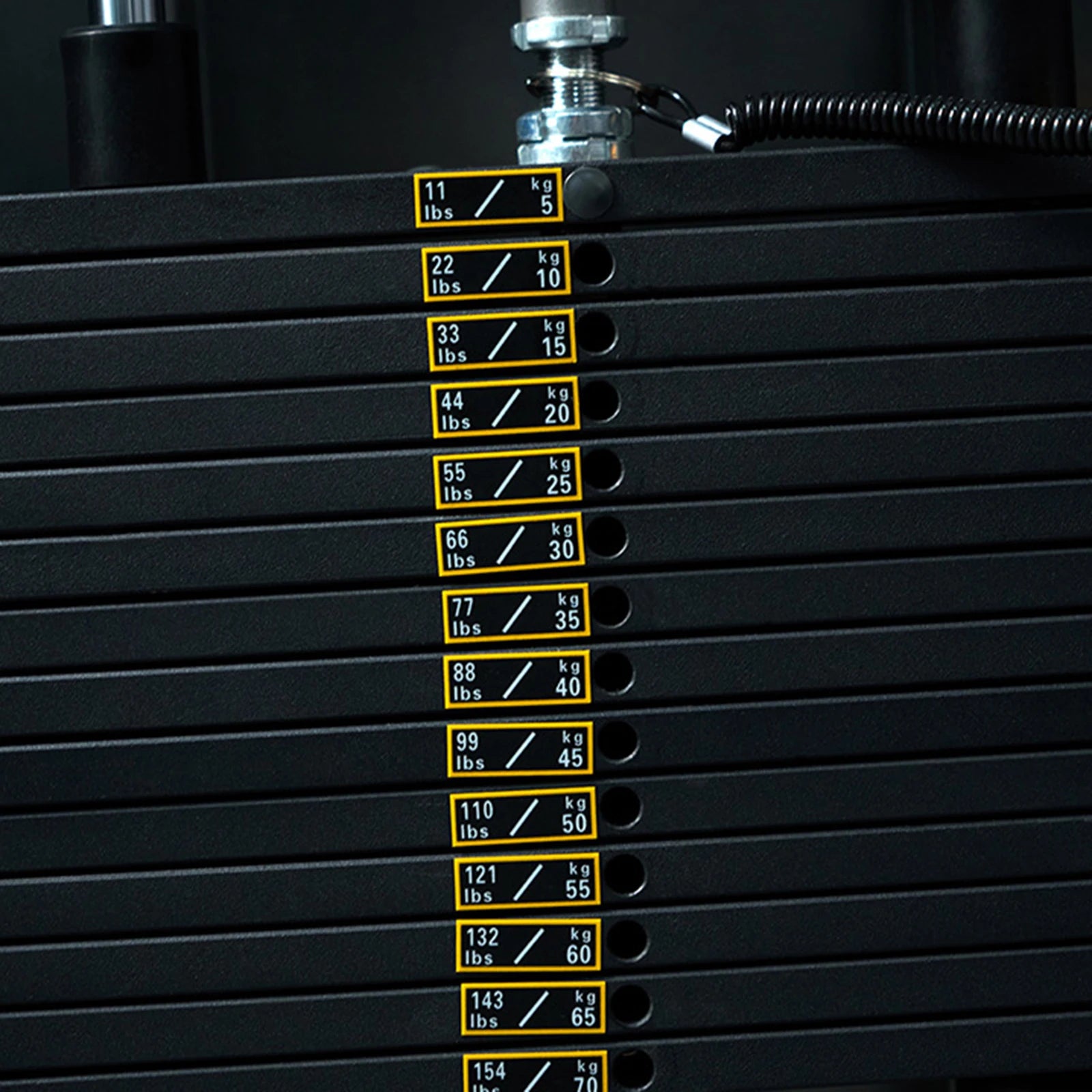 Weight Stack Labels Weight Identification Classification for Gym Equipment Sporting Goods Strength Training Machine Attachments