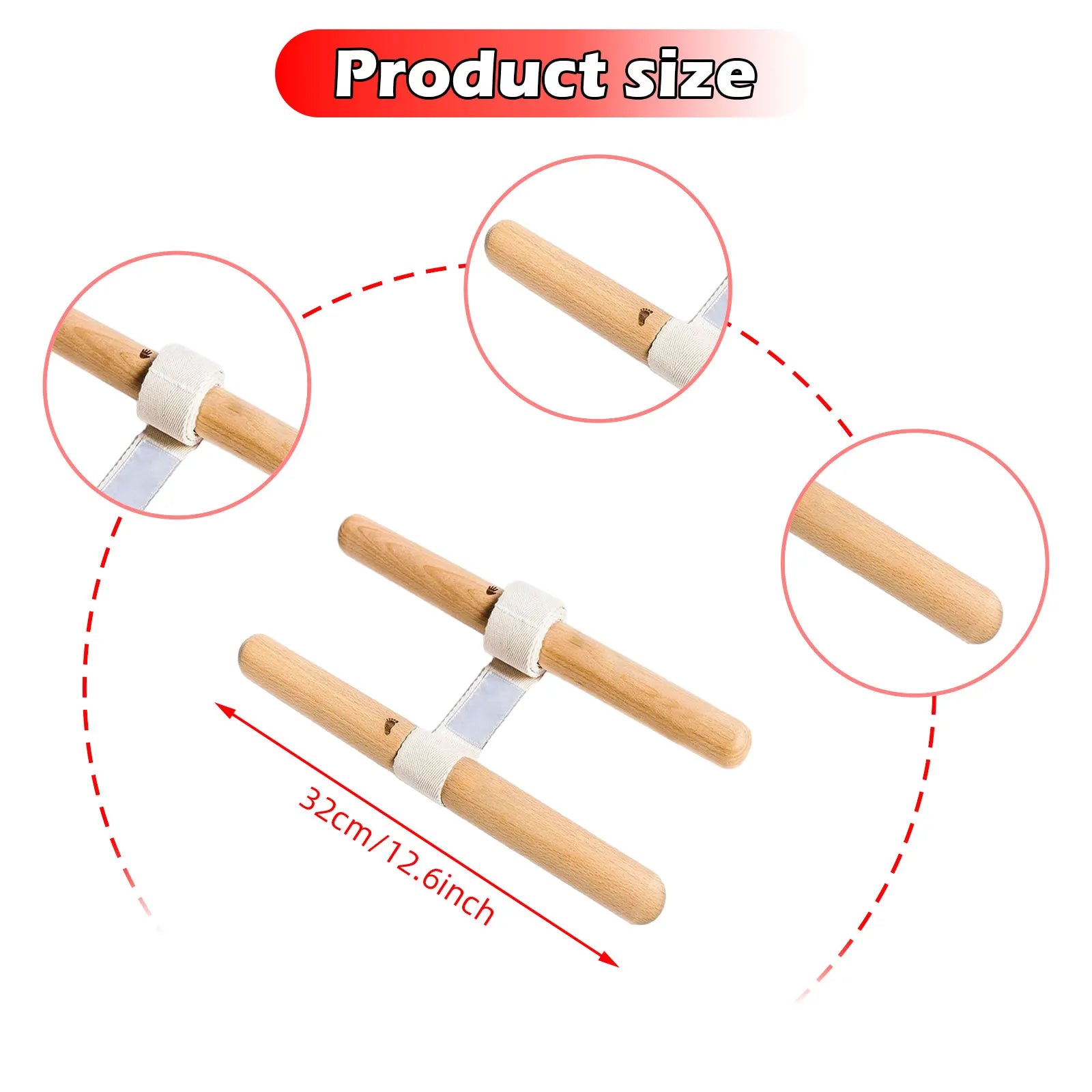 Stretching Strap Stretching Equipment Comfortable Portable Stretch Strap for Exercise Gymnastics Women Men Fitness Home Gym