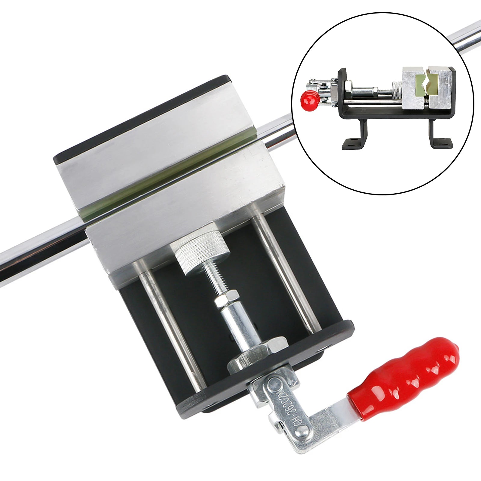 Golf Club Regrip Vise Birthday Gift Parts Replacement Tool Repair Portable Shaft Clamp for Outdoor Men Women Beginner Equipment