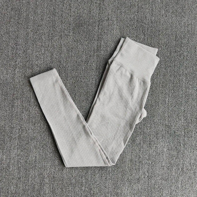 New Yoga Pants Sports Clothing Seamless Legging Solid High Waist Full Length Workout Leggings for Fittness Yoga Leggings