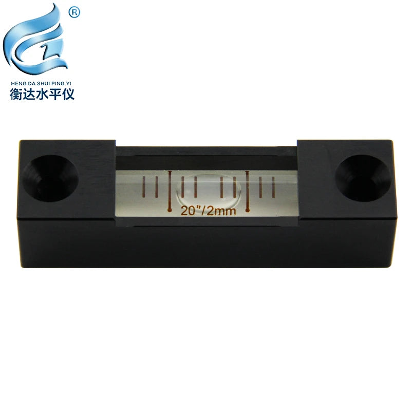 Metal horizontal bubble portable long bar level bubble
