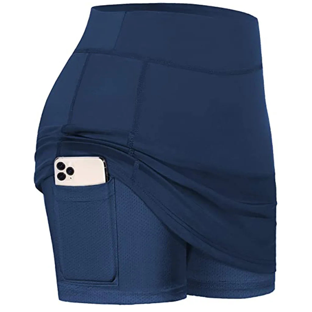Women’s Sports Tennis Skirt – High Waist Golf & Fitness Skort