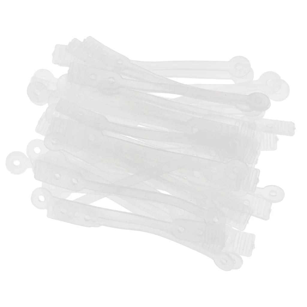 Pack Of 50pcs Resistance Elastic Curler Bands Hairdressing Accessories