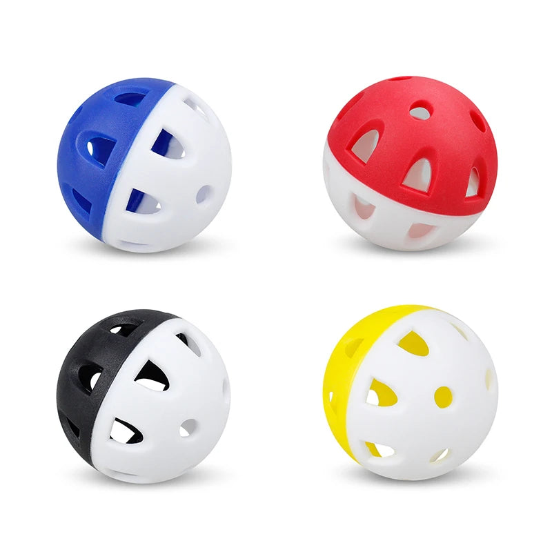 12Pcs Soft Practice Golf Balls Limited Flight Golf Balls for Backyard Driving - Realistic Feel Training Balls Golf Supplies