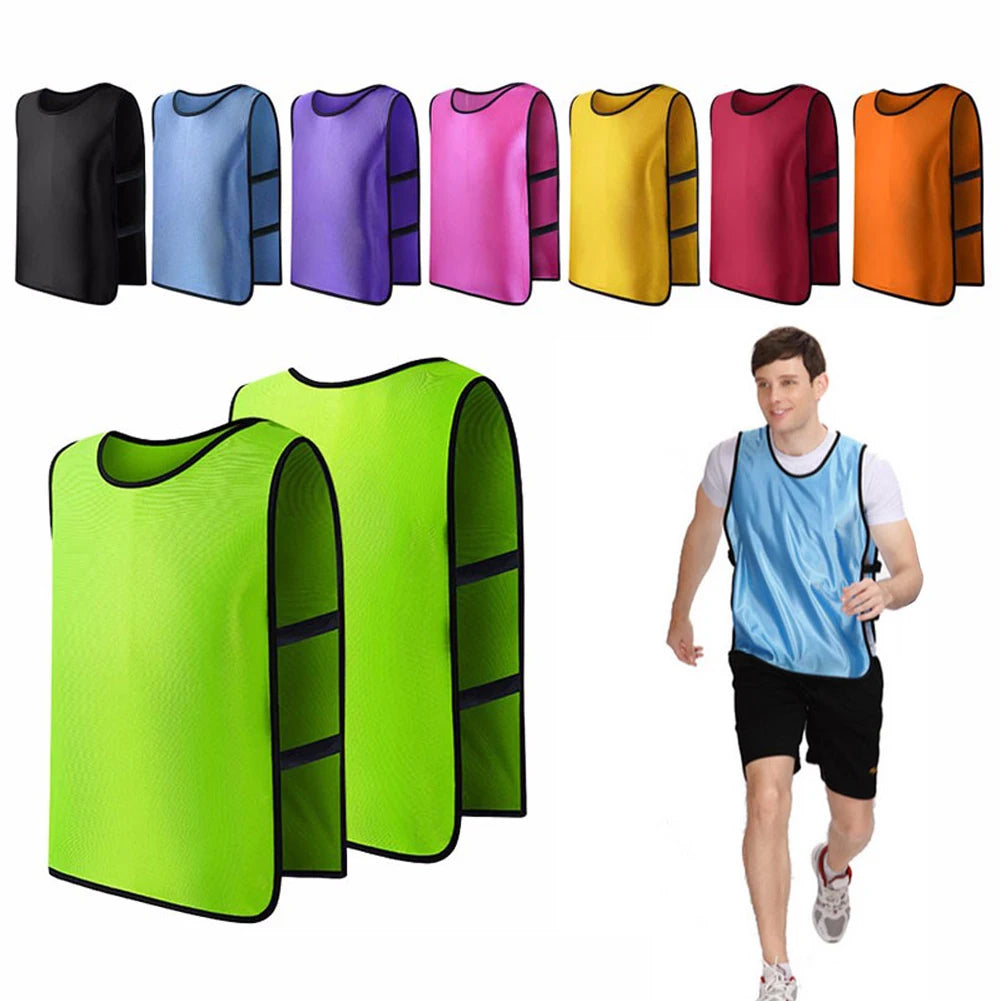 2018 Team Adult KIDS CHILD Training Scrimmage Vests Soccer Basketball Youth Russia chile Sports Accessories Pinnies Jerseys