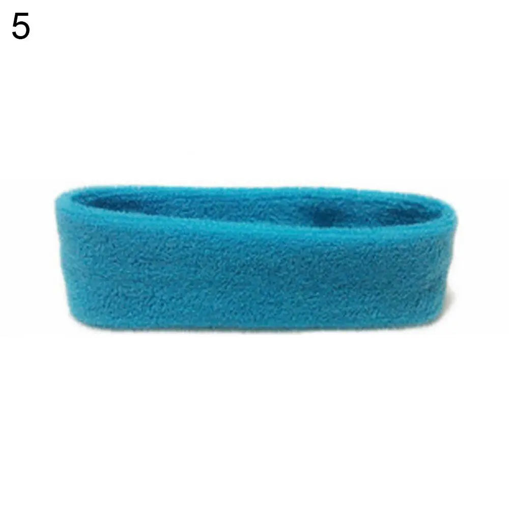 Unisex Sports Yoga Sweatband Summer Headband Fashion Gym Stretch Hair Band Sports Safety Sweat band