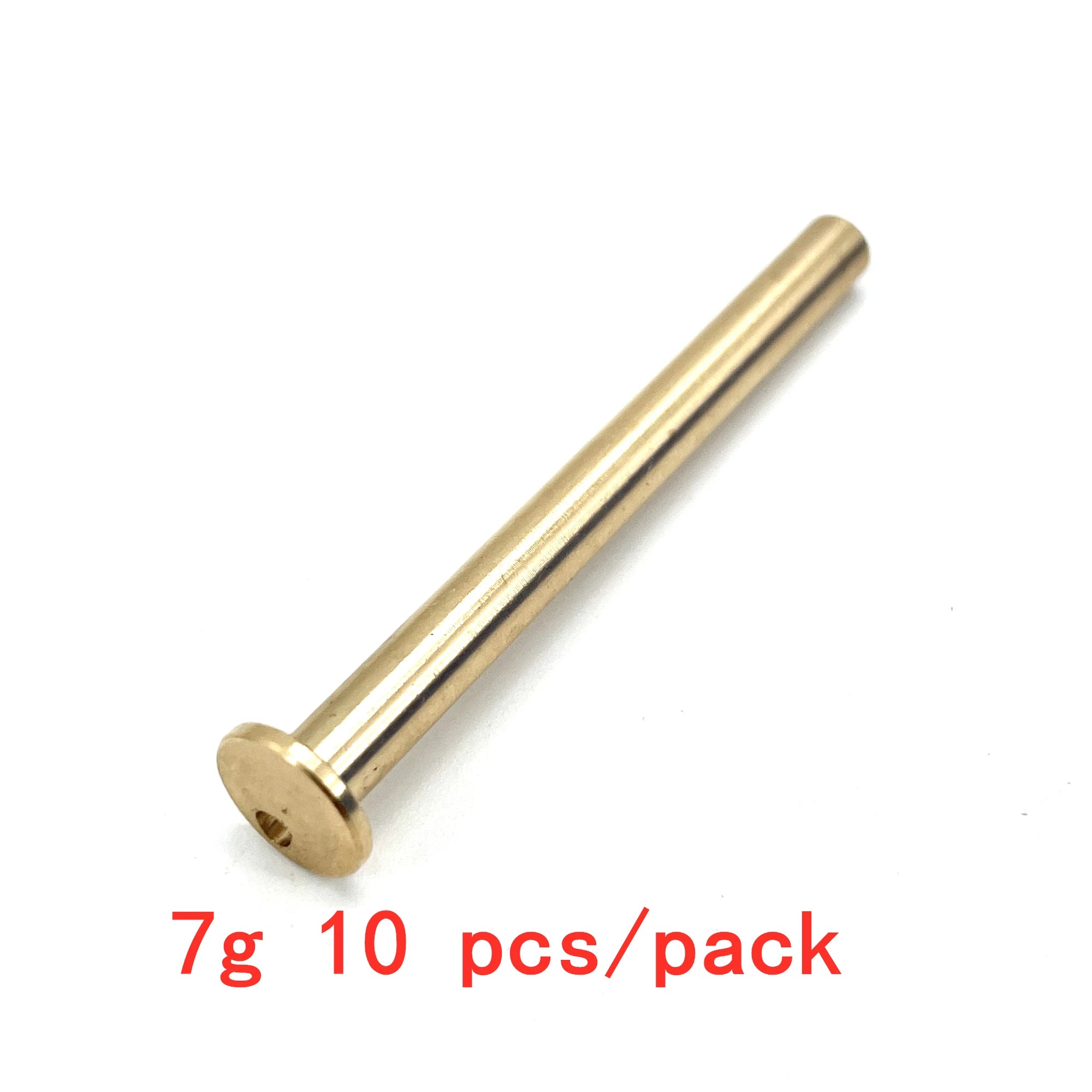 10Pcs Set Golf Club Weight Head Accessories Shaft Plug Assembling Kits Copper Nail Brass Swing Carbon/steel Size .370/.335/.350