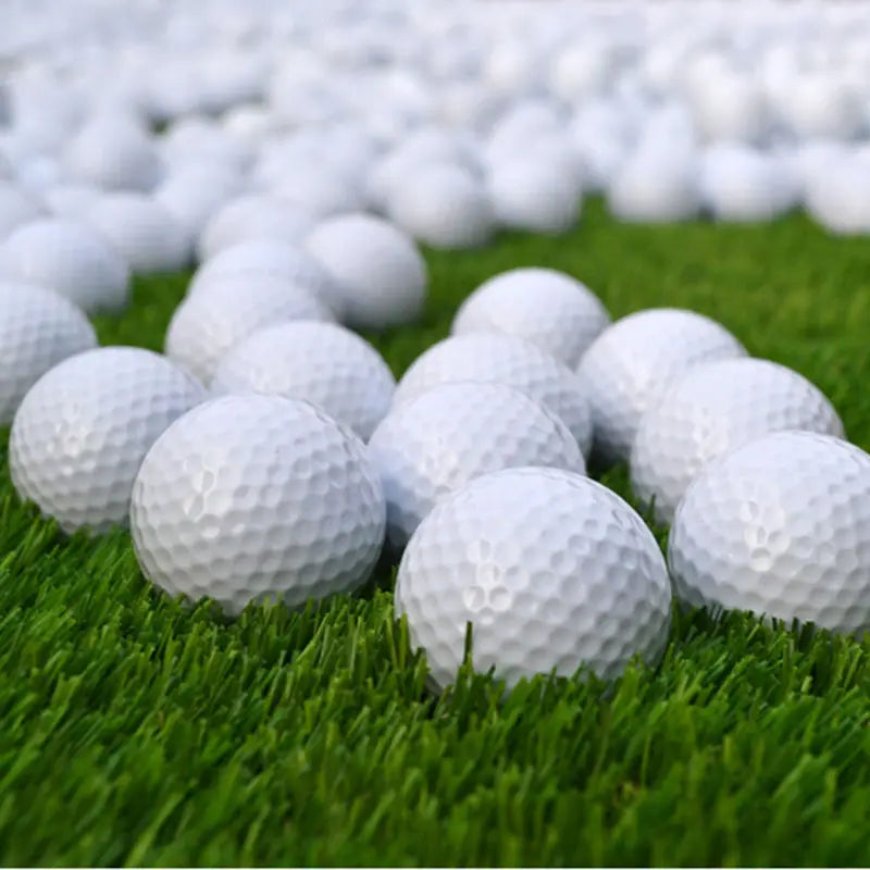 10PCS/Pack Golf Balls Outdoor Sports White PU Foam Golf Ball Indoor Outdoor Practice Training Aids