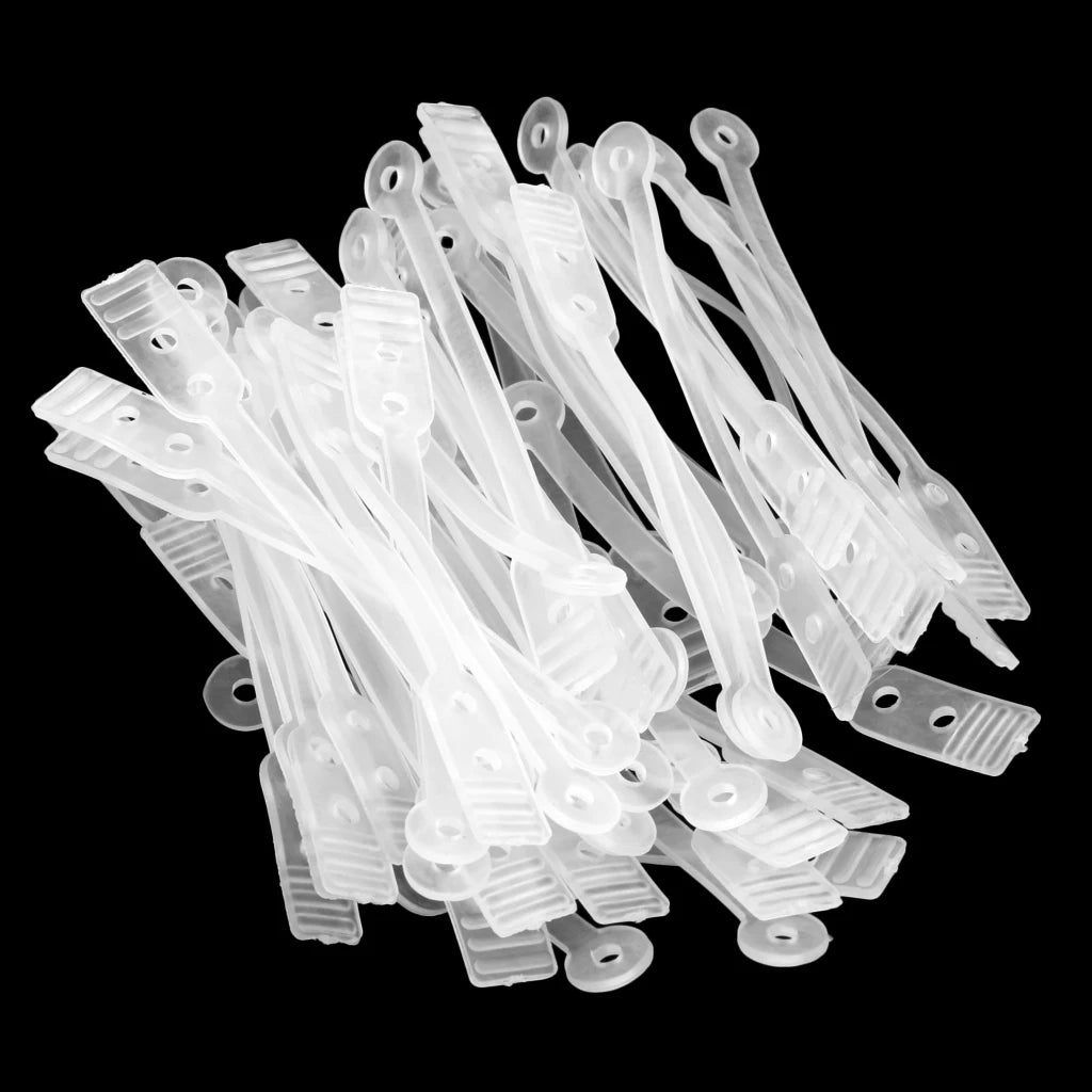 Pack Of 50pcs Resistance Elastic Curler Bands Hairdressing Accessories