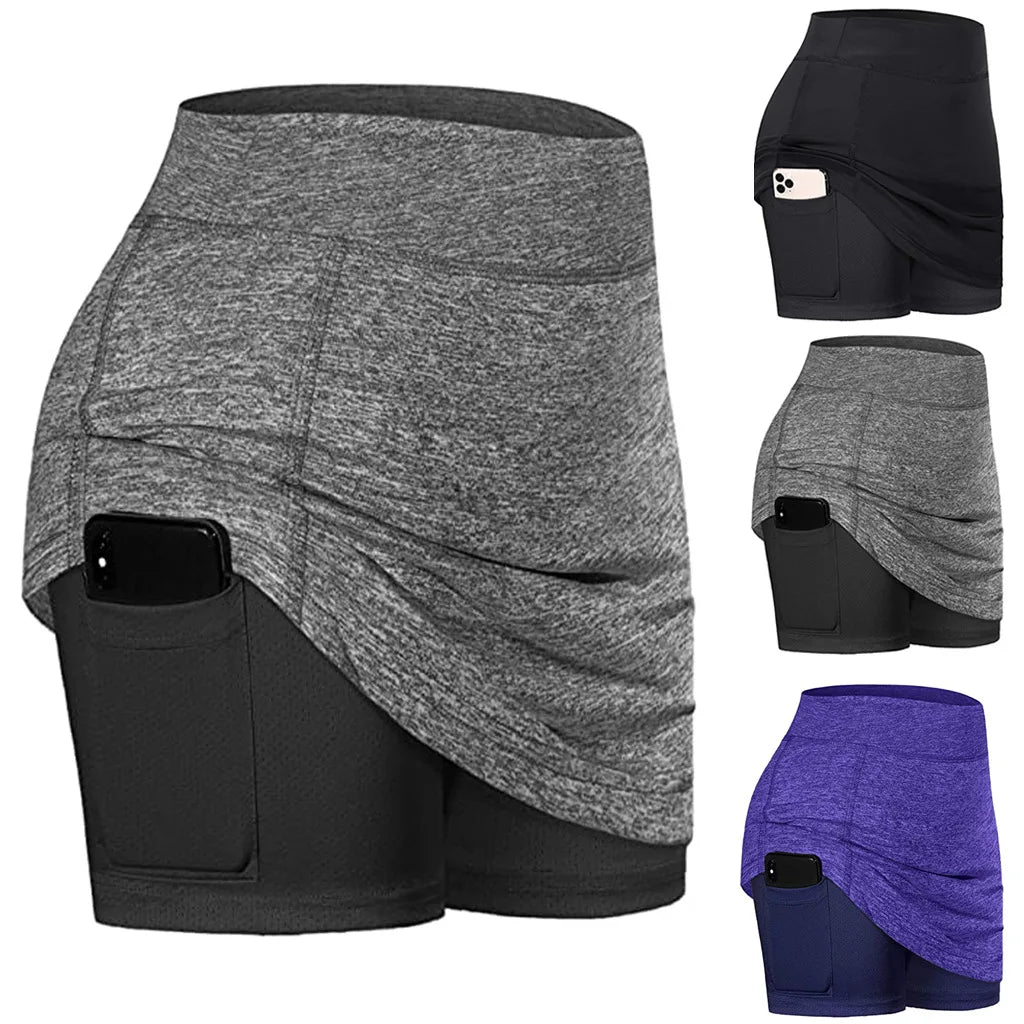 Women’s Sports Tennis Skirt – High Waist Golf & Fitness Skort