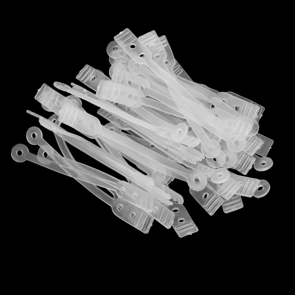 Pack Of 50pcs Resistance Elastic Curler Bands Hairdressing Accessories