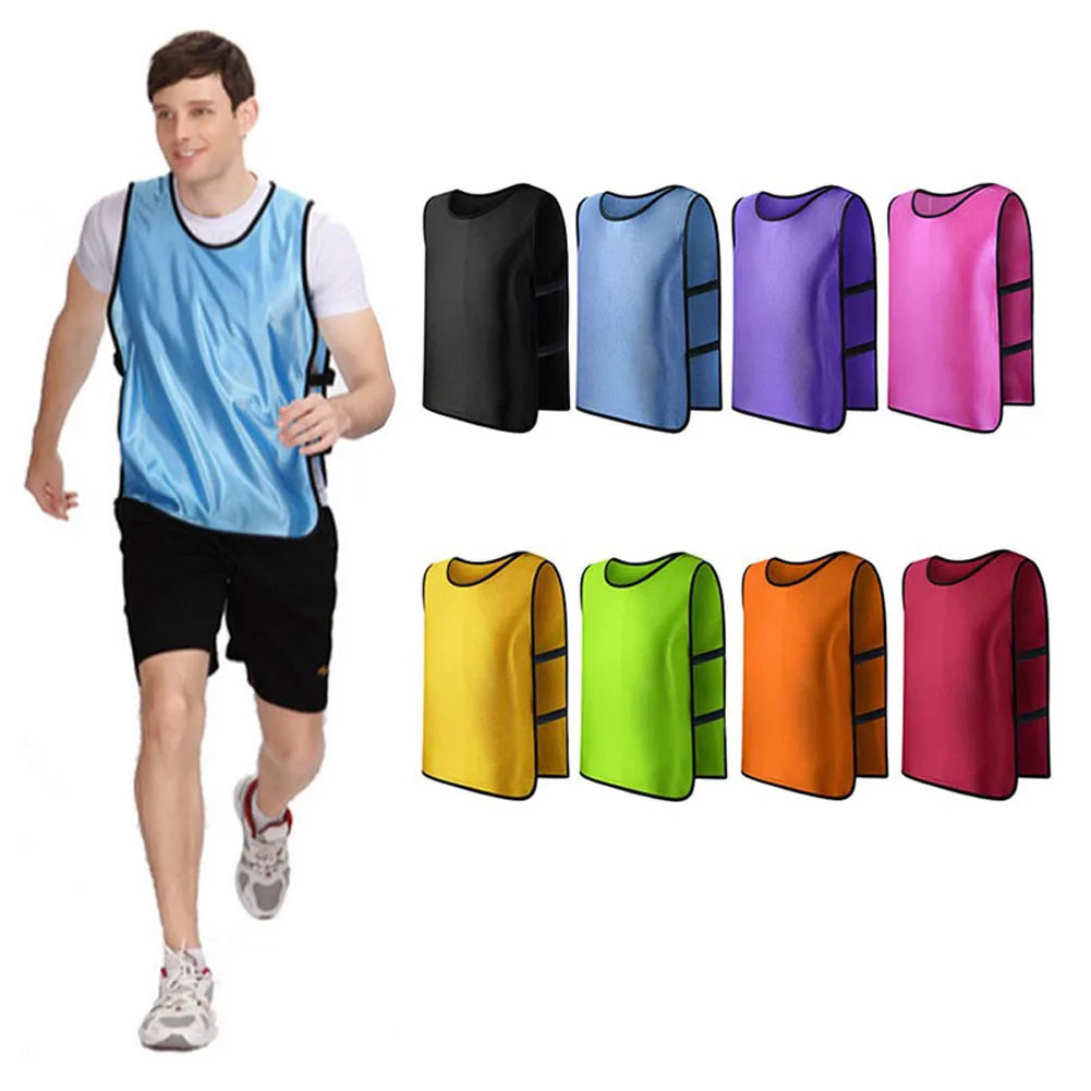 2018 Team Adult KIDS CHILD Training Scrimmage Vests Soccer Basketball Youth Russia chile Sports Accessories Pinnies Jerseys