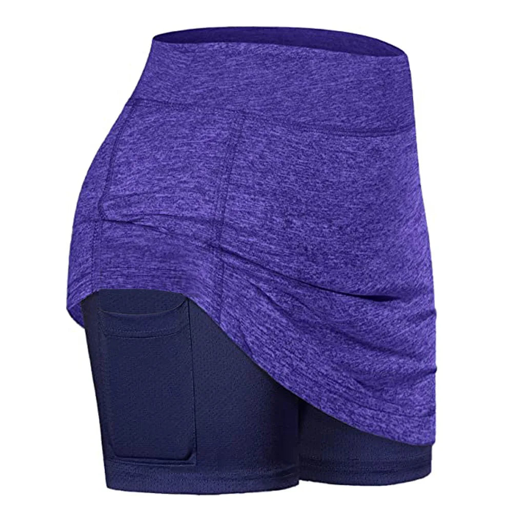 Women’s Sports Tennis Skirt – High Waist Golf & Fitness Skort