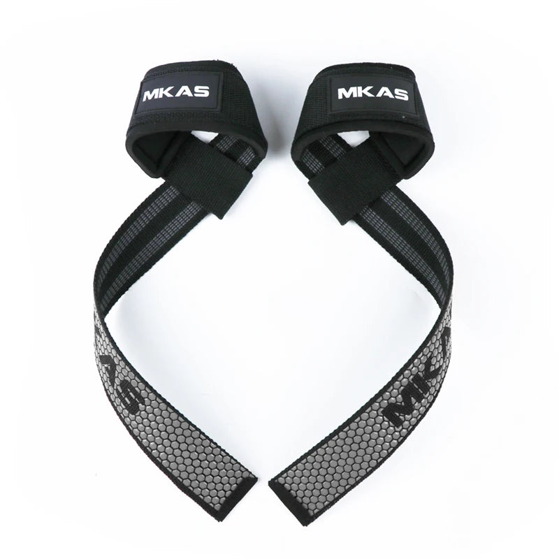 Fitness Weight Lifting Straps Gym Hand Grips Deadlifts Padded Neoprene Weightlifting Bodybuilding Powerlifting Strength Training