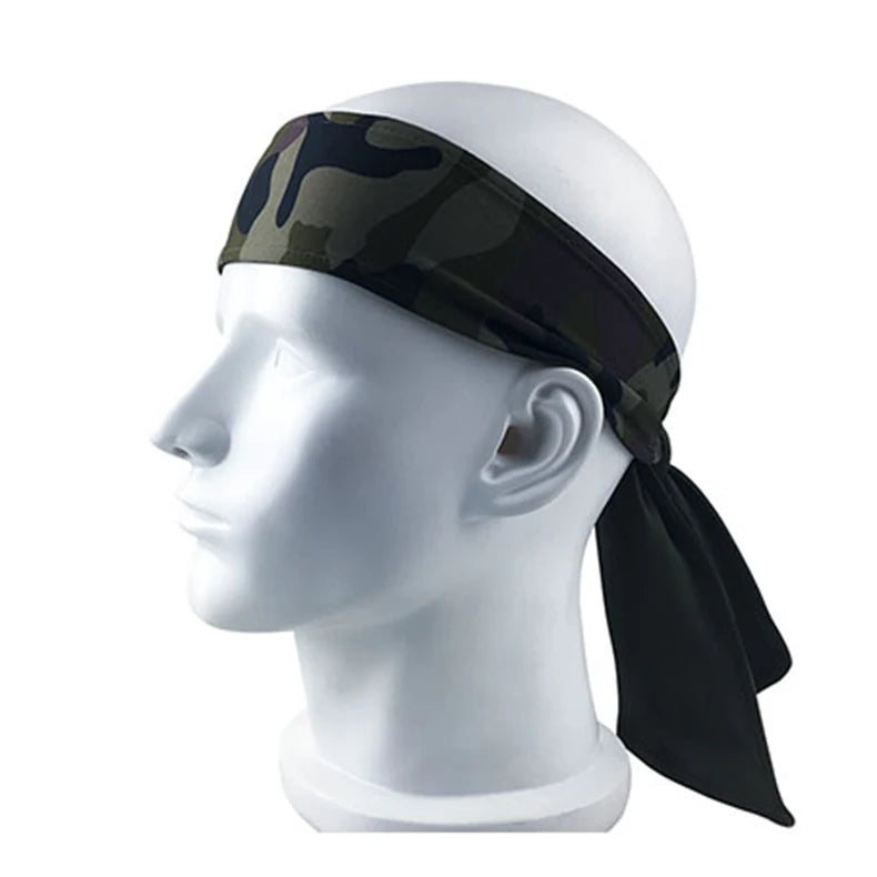 Sport Sweat Headband Absorbent Cycling Yoga Sport Hair Band For Men Sports Safety Sweatband Equipment