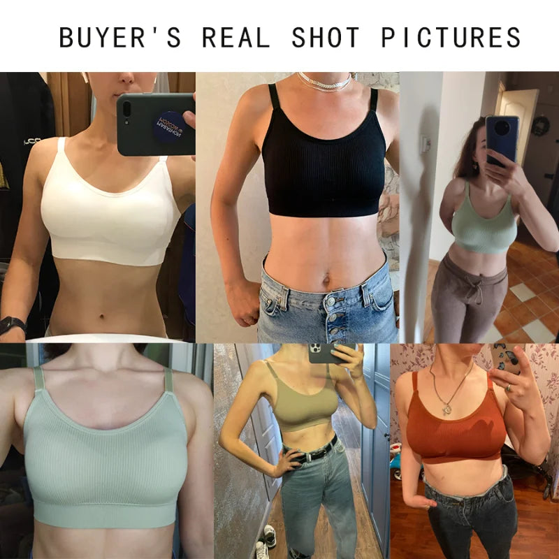 Sports Yoga Bra Women Seamless Padded Sports Bra Fitness Running Gym Bra Sports Underwear Push Up Sport Bra for Cup A B