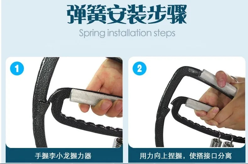 Hand Grips Fitness Gym Equipment super gripper Hand-muscle Developer Exerciser Adjustment Gym Grip 6 Springs