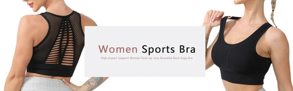 Sports Bras For Women Yoga Bra For fitness Workout Running Shirts Seamless Comfortable Yoga Bras Tank Top With Removable Pads