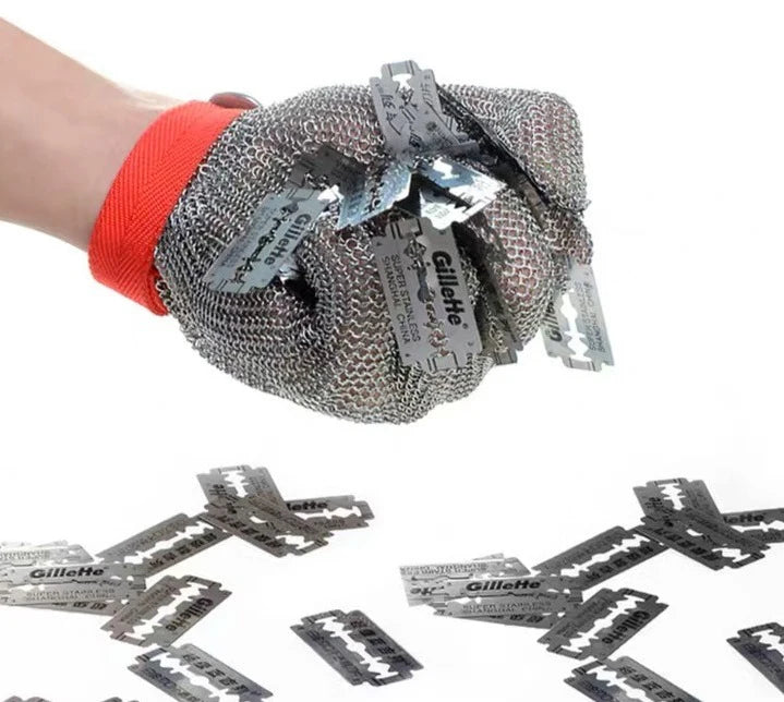 Safety Cut Proof Protect Glove 100% Stainless Steel Metal Mesh Butcher Gloves