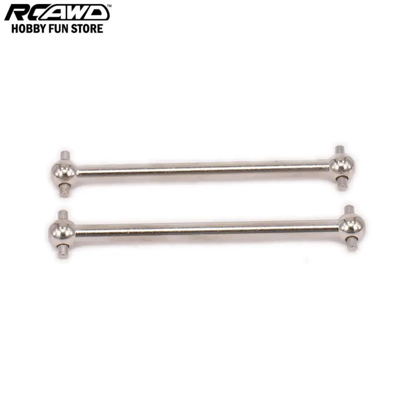 RCAWD Drive Shaft Dogbone 56mm Hole to Hole For Rc Hobby Car 1/10 HPI WR8 Series Flux WR80007 107874 Steel Or Iron 60mm Long