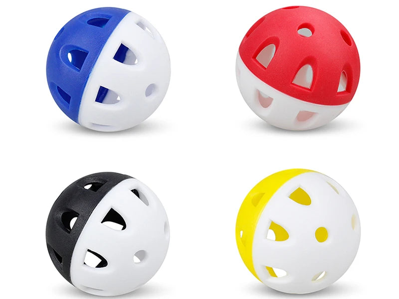 12Pcs Soft Practice Golf Balls Limited Flight Golf Balls for Backyard Driving - Realistic Feel Training Balls Golf Supplies