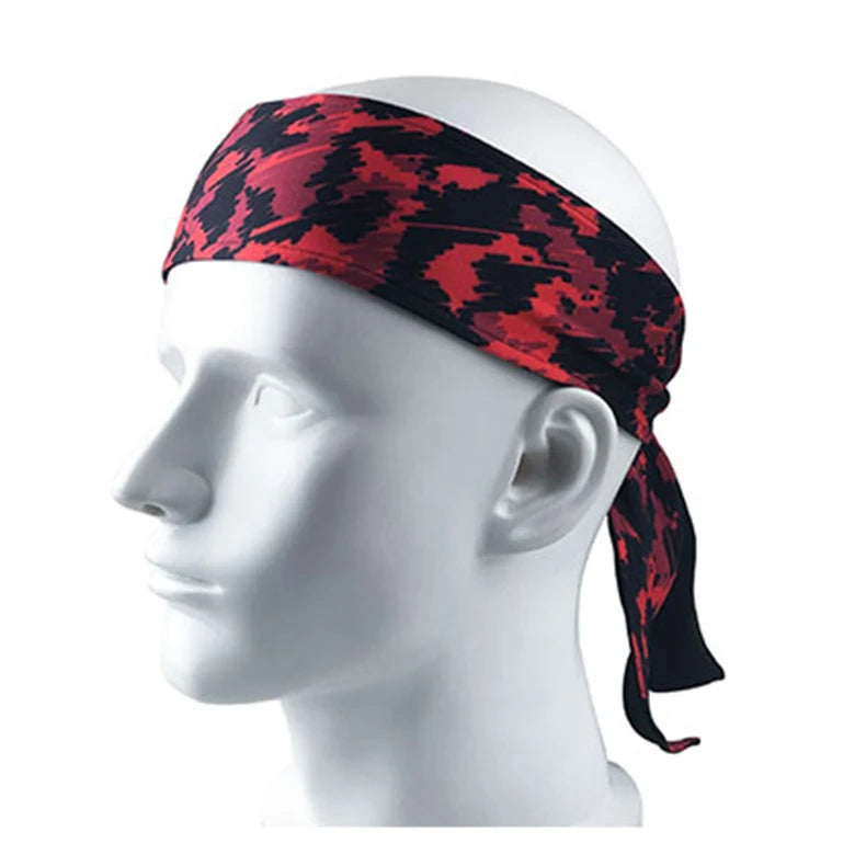 Sport Sweat Headband Absorbent Cycling Yoga Sport Hair Band For Men Sports Safety Sweatband Equipment