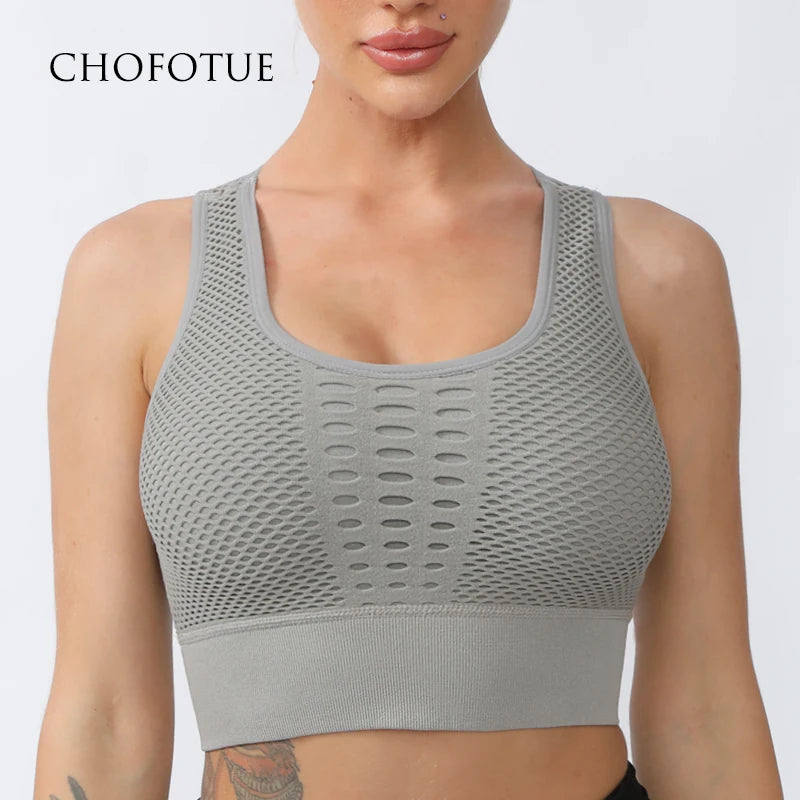 Sports Bras For Women Yoga Bra For fitness Workout Running Shirts Seamless Comfortable Yoga Bras Tank Top With Removable Pads