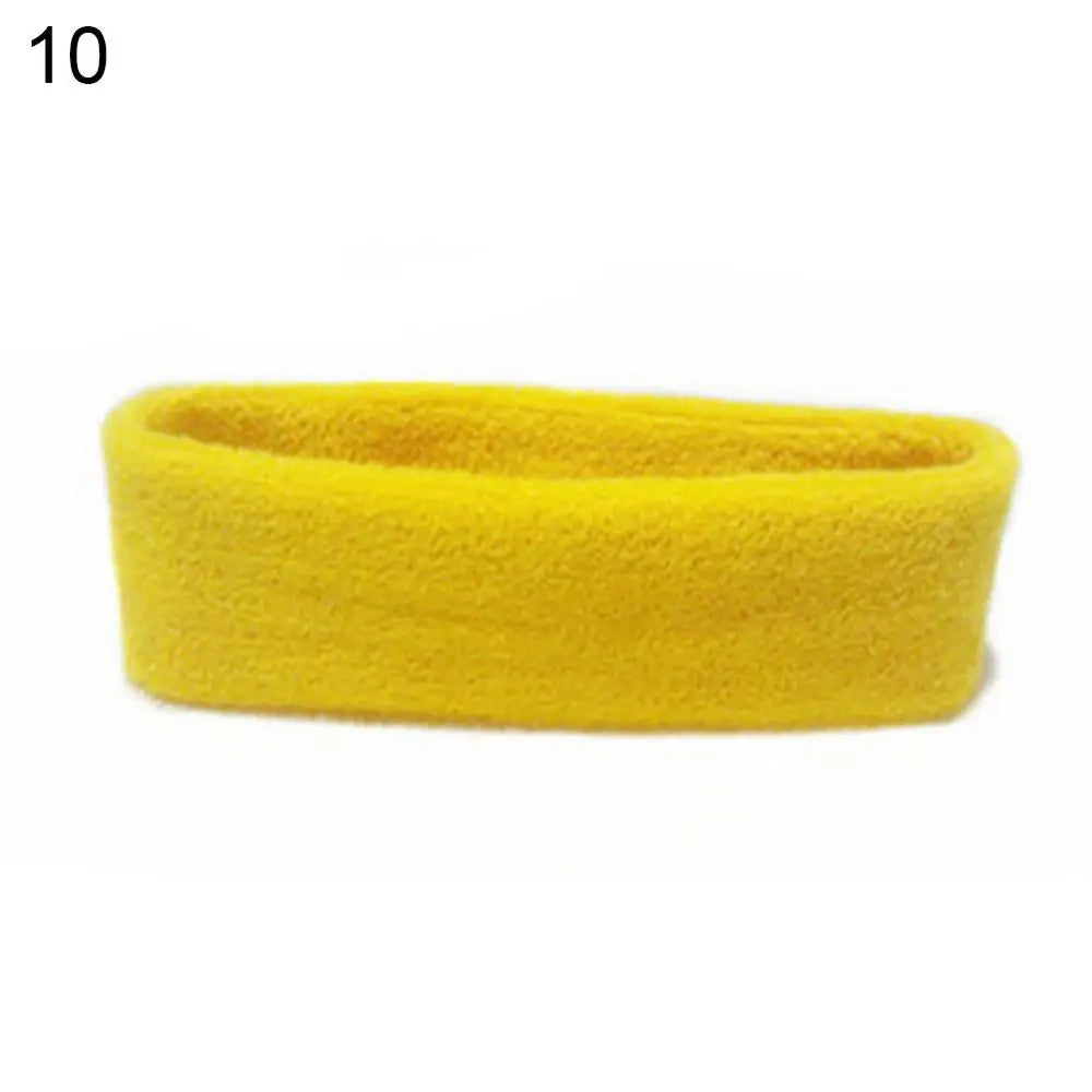 Unisex Sports Yoga Sweatband Summer Headband Fashion Gym Stretch Hair Band Sports Safety Sweat band