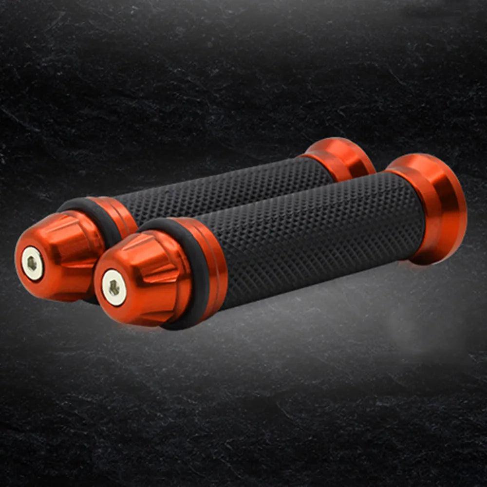 1 Pair 7/8'' Anti-Slip Motorcycle grips hand Handlebar Bar Grips Bicycle Rubber Mountain Cycle Handle Handlebar Bar Grips