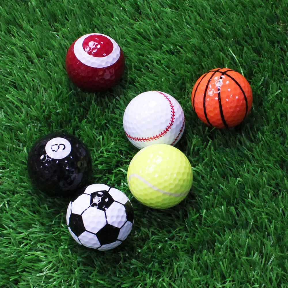 1 Pcs Mini Sport Color Driving Range Training Golf Balls Gift