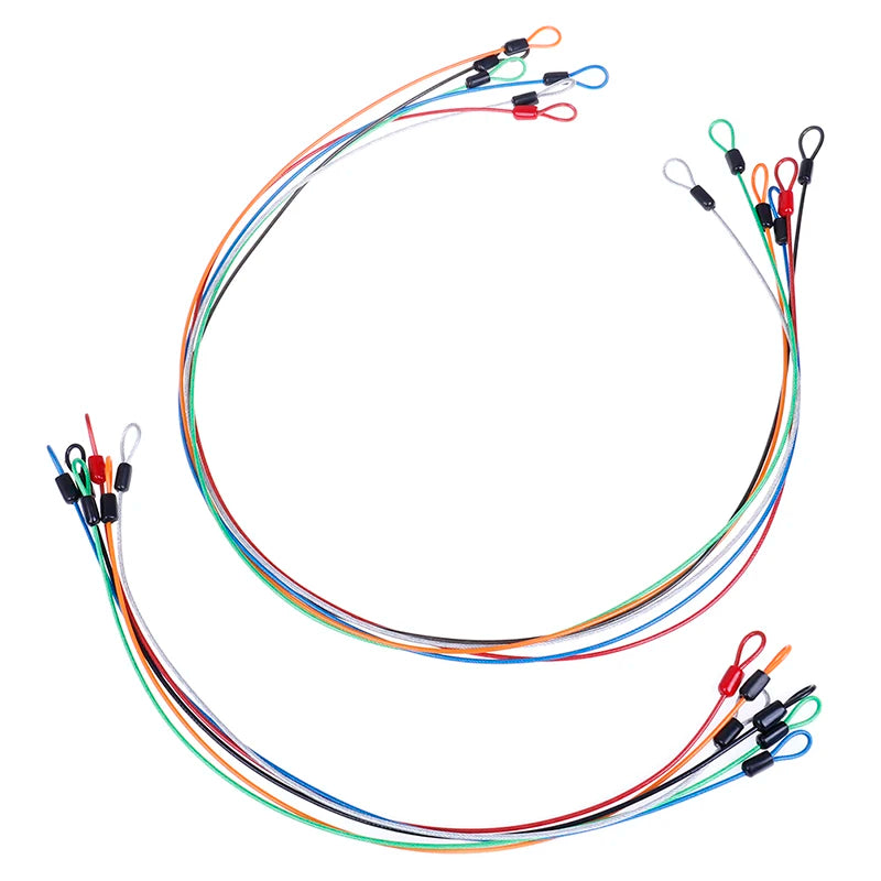 Safety Cable Steel Wire Rope 0.5/1M For Outdoor Sports Bike Lock Guard Security Luggage