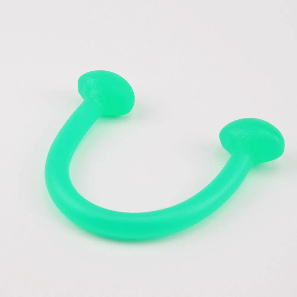 Silicone world Silicone Yoga Pull Rope Training Gym Strength Resistance Bands Pilates Sport Rubber Fitness Bands Workout rope