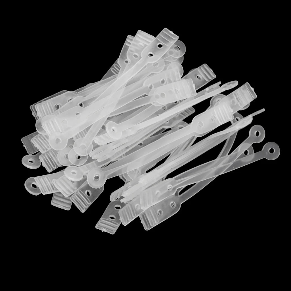Pack Of 50pcs Resistance Elastic Curler Bands Hairdressing Accessories