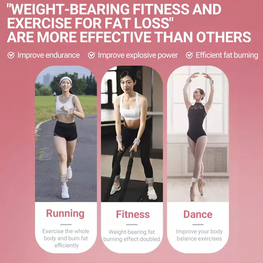 Load Bearing Equipment Sandbag Strength Exercise Weight Bracelet Dance Training Wrist Band Running Gym Equipment
