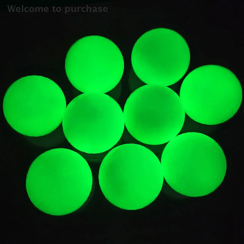 1 pcs Luminous Golf Ball Suitable For Night Sports Fluorescent Luminous Golf Ball Long-lasting Brightness