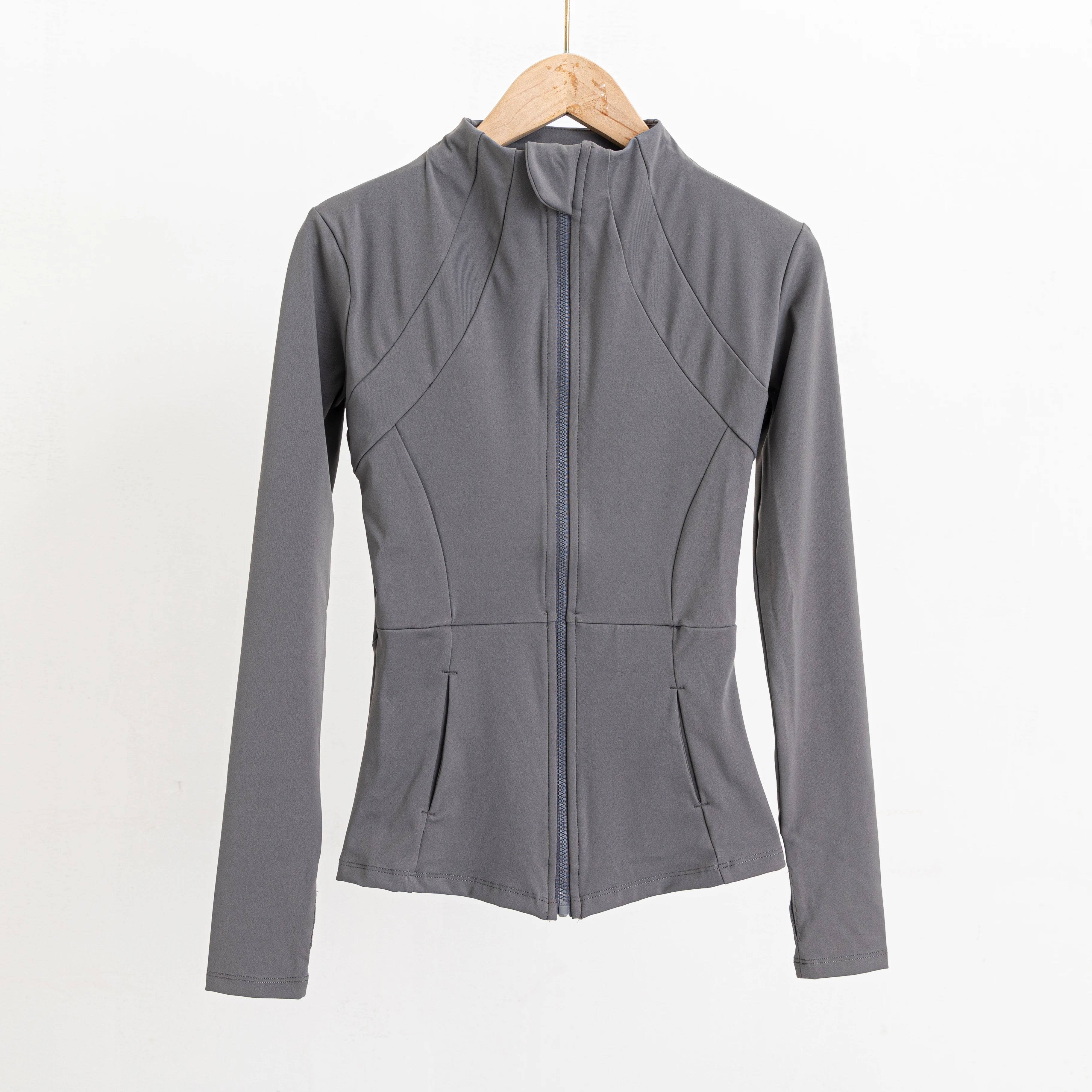 Yoga Clothes Windbreaker Women's Autumn Winter Professional Sports Jogging Cycling Long-sleeved Fitness Running Shirts Tops Gym