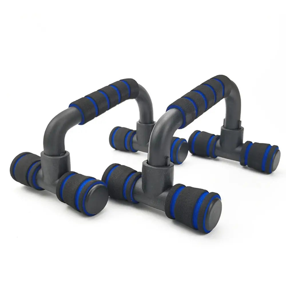 1 Pair of Gym Handles Non-slip Push-up Stand Strong Stable Pushup Bars Durable H-shaped Calisthenics Parallel Bars Fitness