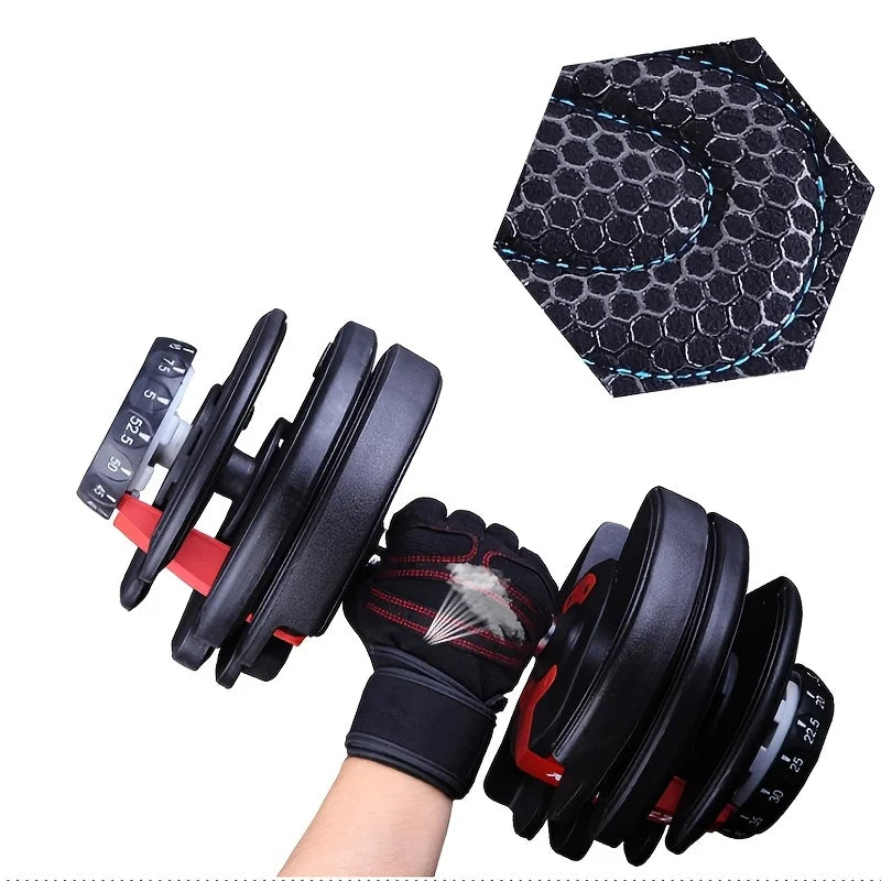Gym Gloves for Men Women Fitness Weight Lifting Wristband Gloves Body Building Training Sports Exercise Cycling Glove Shockproof