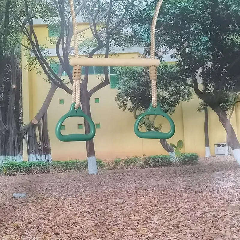Swing Bar Gym Equipment Rings Bar Funny Ergonomic Stable Kids Game For Adults Children Backyard Playground Indoor Outdoor