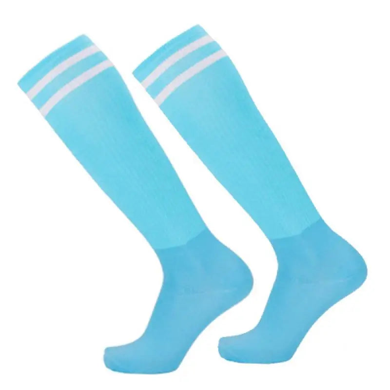 1 Pair Football Sports Socks Long Knee Cotton Spandex Kids Legging Stockings Soccer Baseball Ankle Adults Children Socks