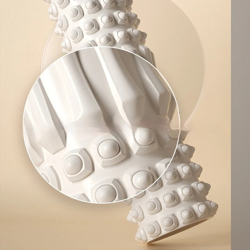 30cm Hollow Core Foam Massage Roller Dual-Sided Muscle Relaxation Portable Home Gym Equipment For Pilates