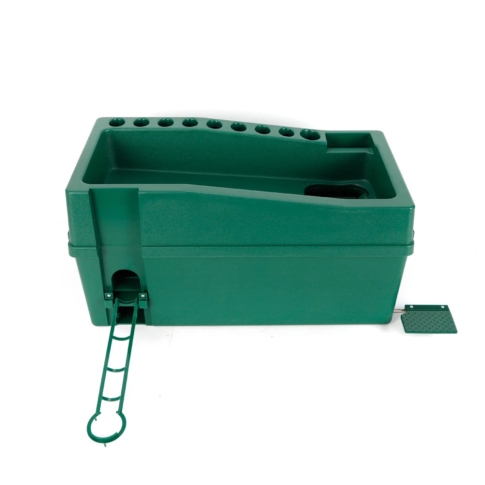 Golf Automatic Ball Dispenser with Cue Holder