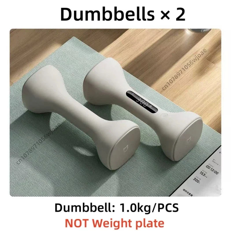 Xiaomi Mijia Smart Dumbbell Set 1KG/2KG Smart Sports Fitness Training Exercise Equipment Home Gym Suitable for Mijia APP