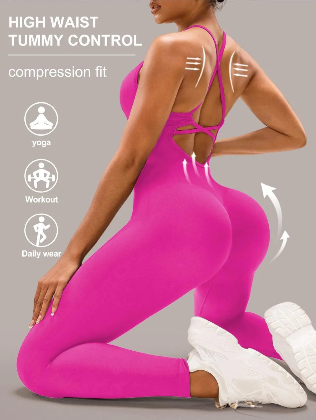 2025 Yoga Sets Gym Jumpsuits Women Sports Overalls Lycra Active Wear Fitness Clothing Workout Clothes for Women Short Outfits