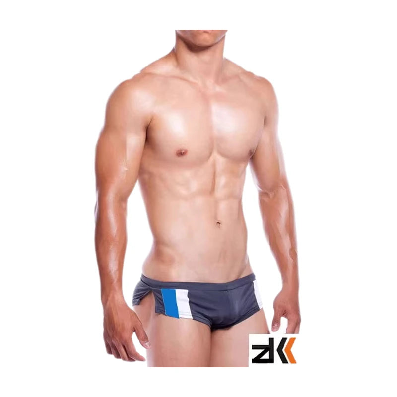 Men's Yoga Clothes Yoga Pants Shorts Low Waist Quick Dry High Split Breathable Fresh Sexy Fashion Shorts