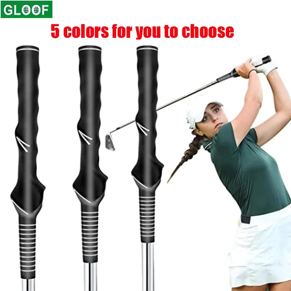 1Pcs Golf Club Grip Swing Grip Trainer Teaching Practice Aid Training Grip Golf Hand Position Training Tool for Man Woman Kids