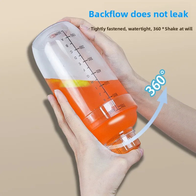 Cocktail Shaker 500ml Plastic Home Milk Tea Drink Wine Mixer Shake Bottle with Bar BartendercSet Cocktail Shaker for Party