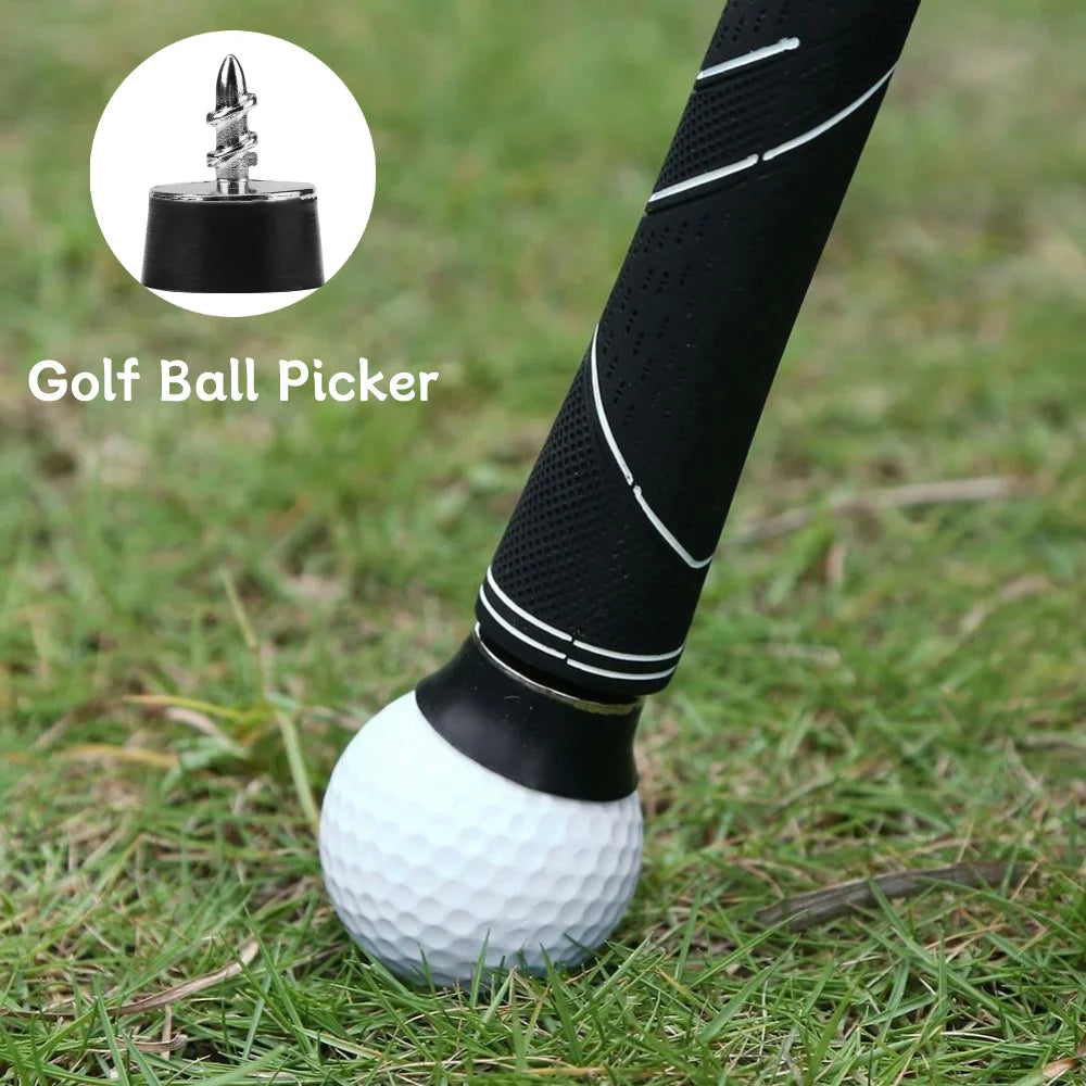 5-1PCS Mini Golf Balls Pick Up Retriever Professional Rubber Golf Balls Pickup Suction Cup Practical Tools Sports Accessories